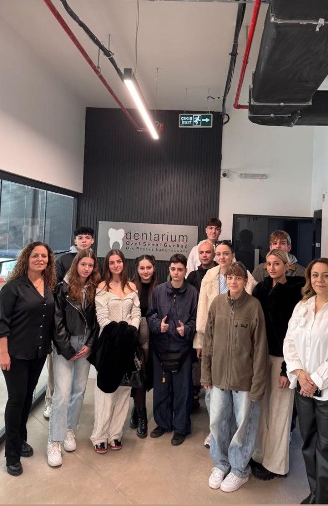 Group photo with staff