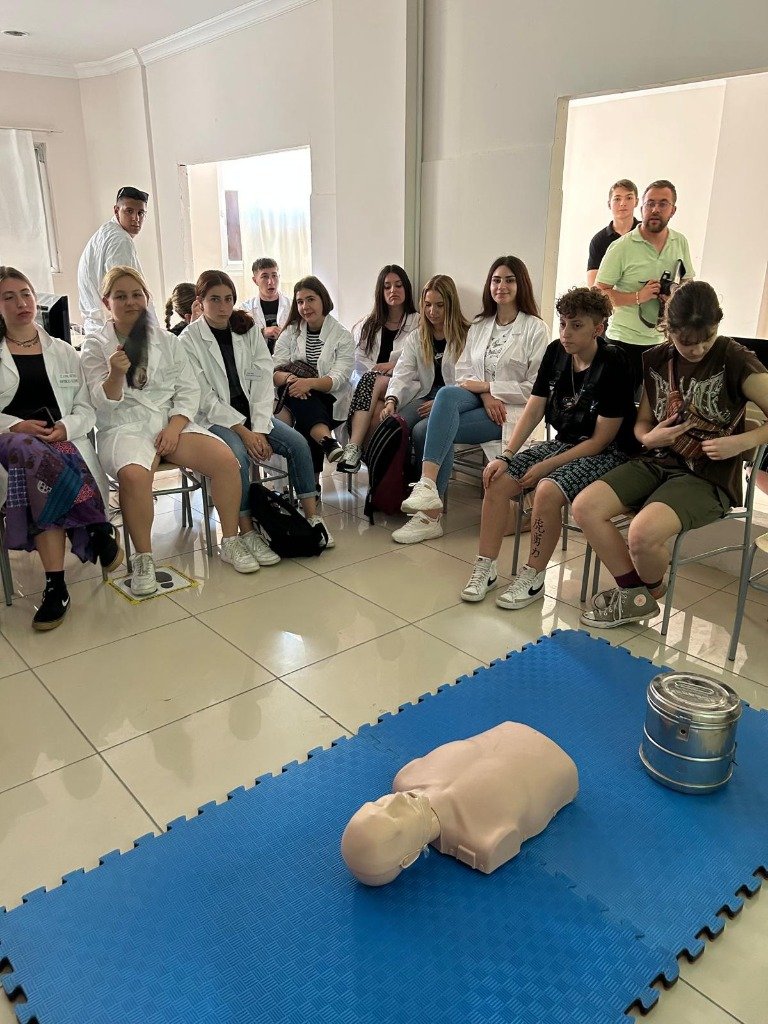 Students in Lab Coats